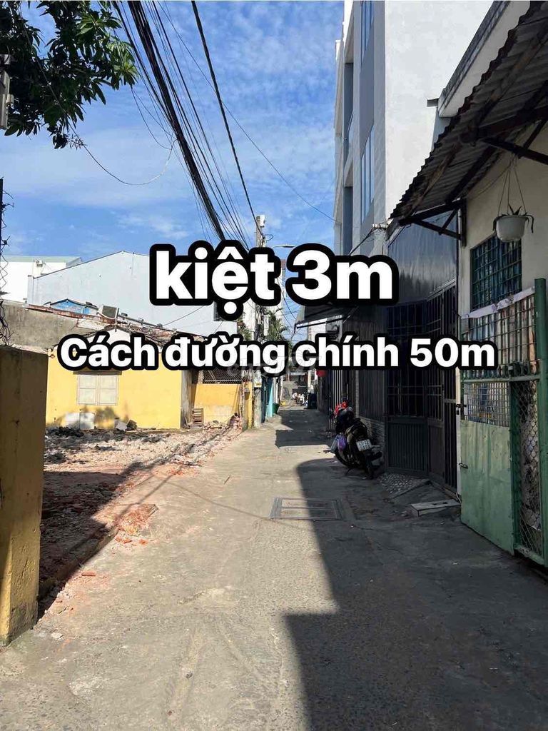 2,8 Tỷ có lô đất kiệt rộng 3m xe vf3 chạy lon ton.