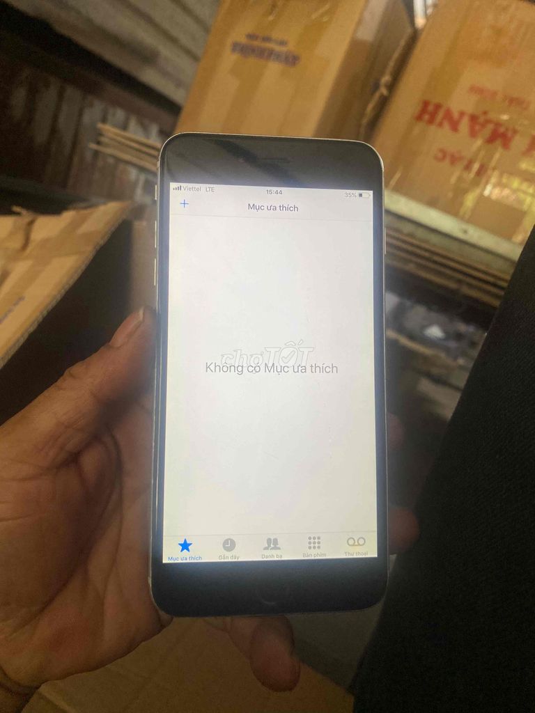 Apple iPhone 6 Plus Bạc. Mua bán Điện thoại tại Huyện Bình Chánh Tp Hồ Chí Minh được đăng bởi Tập tành mua bán LK Iphone hình 1