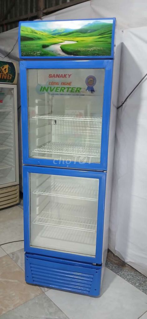 Tủ mát Sanaky 350 lít Inverter Xanh. Mua bán Tủ lạnh tại Quận Tân Phú Tp Hồ Chí Minh được đăng bởi Anh Lộc hình 1