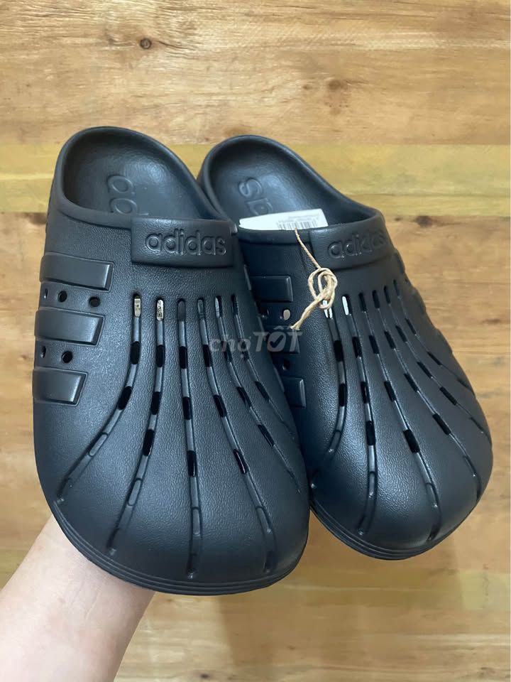 Slide Das Clog Auth New Đen Sz 39 24.5cm Unisex