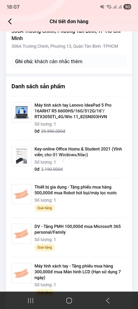 Lenovo IdeaPad 5 Pro R5 16 inch 16GB/512GB. Mua bán Laptop tại Quận Tân Bình Tp Hồ Chí Minh được đăng bởi Tên chưa cung cấp hình 1