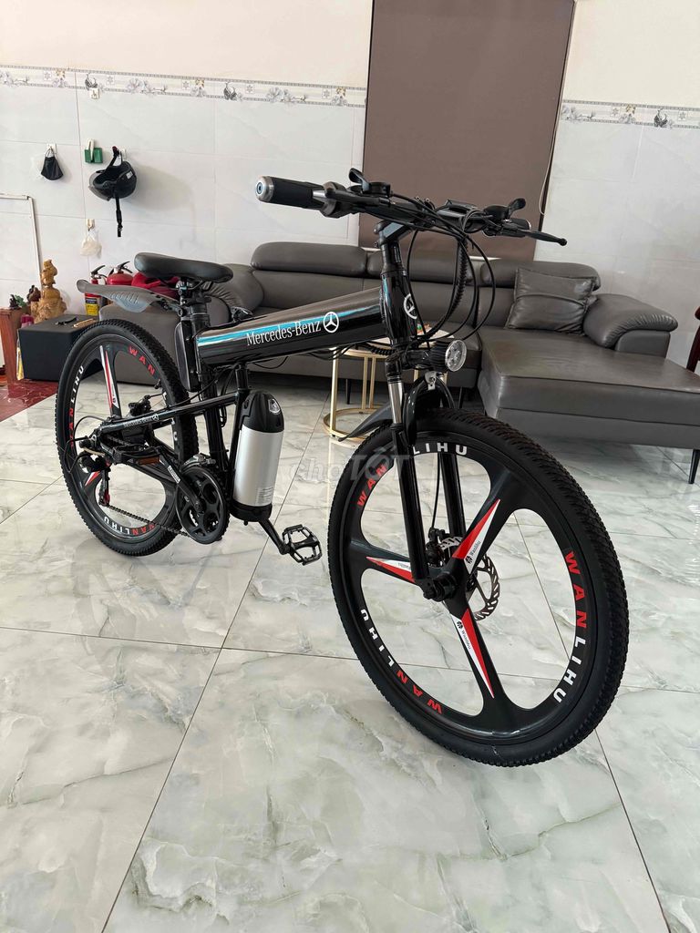 Bán xe đạp trợ lực mới chạy 3 lần ,mới 99,9%. Mua bán Xe điện tại Huyện Xuyên Mộc Bà Rịa - Vũng Tàu được đăng bởi lê cuong hình 5