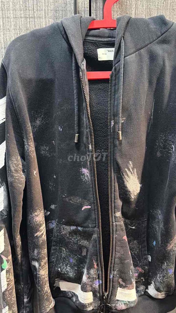 Áo khoác hoodie Off-White Đen. Mua bán Quần áo tại Quận 1 Tp Hồ Chí Minh được đăng bởi Tien Sky hình 1