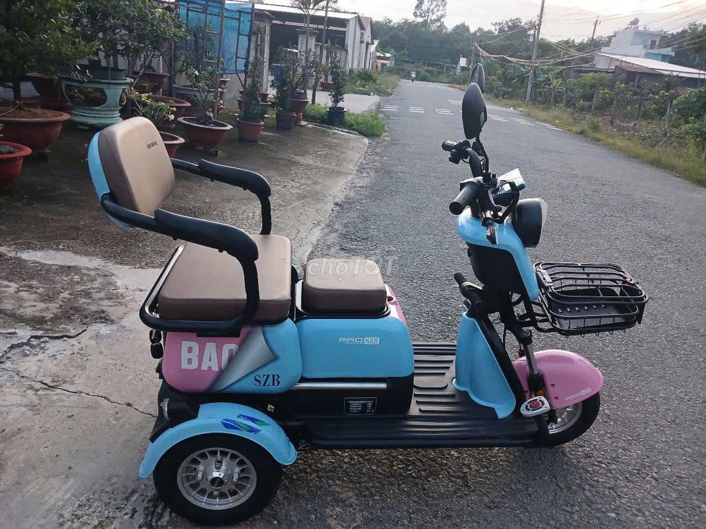 Xe điện 3 bánh mới bảo hành 12 tháng. Mua bán Xe điện tại Thị xã Bến Cát Bình Dương được đăng bởi pham the cao hình 4