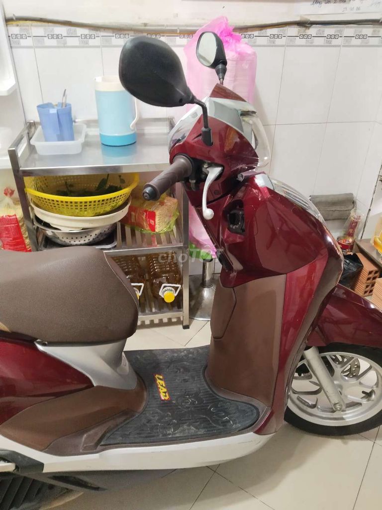 Honda Lead 125cc 2018, бордовый