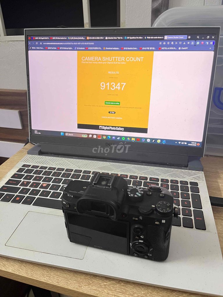 Máy ảnh Sony A7 III Khá Đẹp. Mua bán Máy ảnh, Máy quay tại Quận Nam Từ Liêm Hà Nội được đăng bởi Vương Trí Dũng hình 1