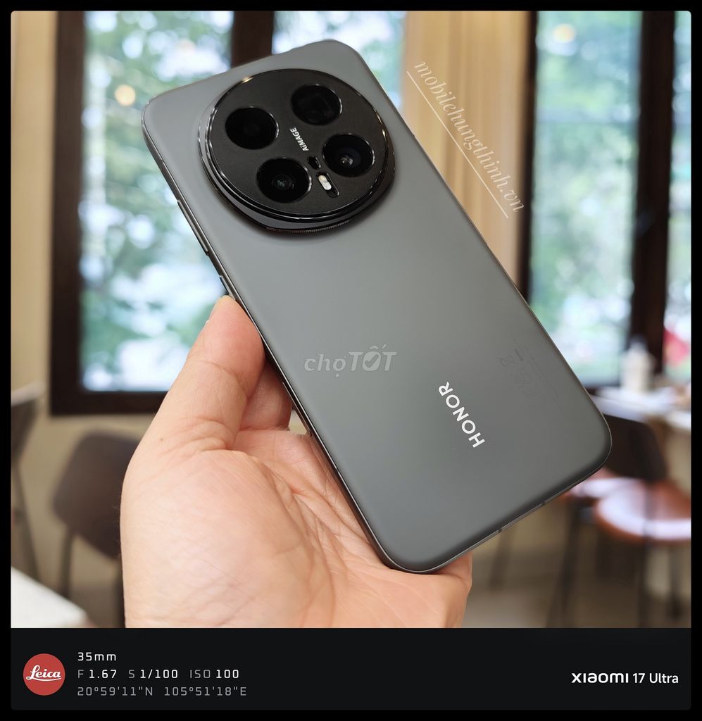 Honor Magic8 Pro QT HongKong 12/512GB Đen đẹp keng. Mua bán Điện thoại tại Quận Hoàng Mai Hà Nội được đăng bởi mobilehungthinh hình 1