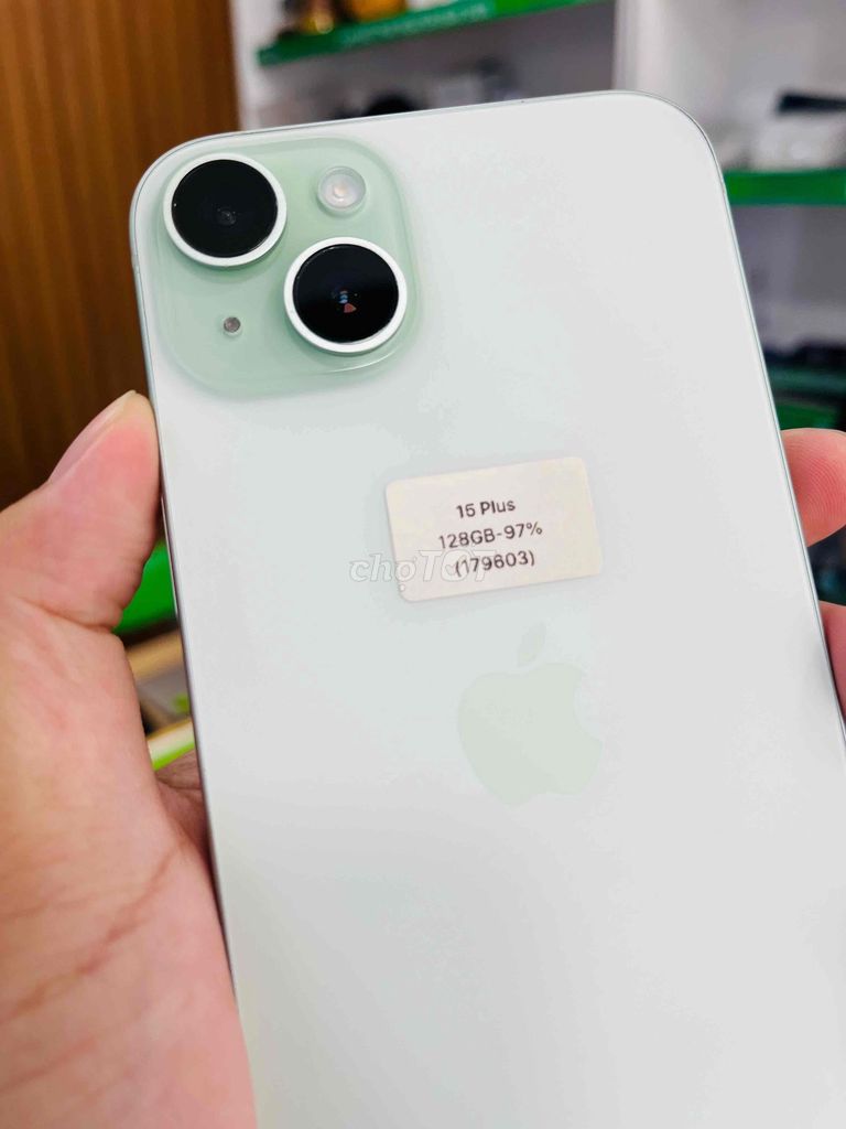 Apple iPhone 15 Plus 128GB Xanh lá. Mua bán Điện thoại tại Quận Ngô Quyền Hải Phòng được đăng bởi lê thanh thuỷ hình 1