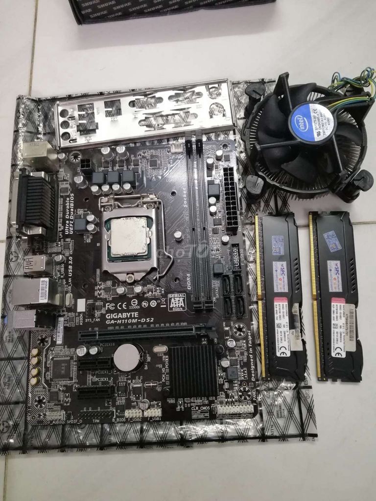 Combo H110 Ram8Gb 🇧🇸Cpu G3930Tản nhiệt thép Đẹp