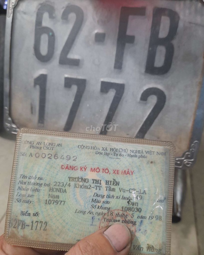 Xe 1966. Mua bán Xe máy tại Thành phố Thủ Đức Tp Hồ Chí Minh được đăng bởi Phan Quoc Thuong hình 11