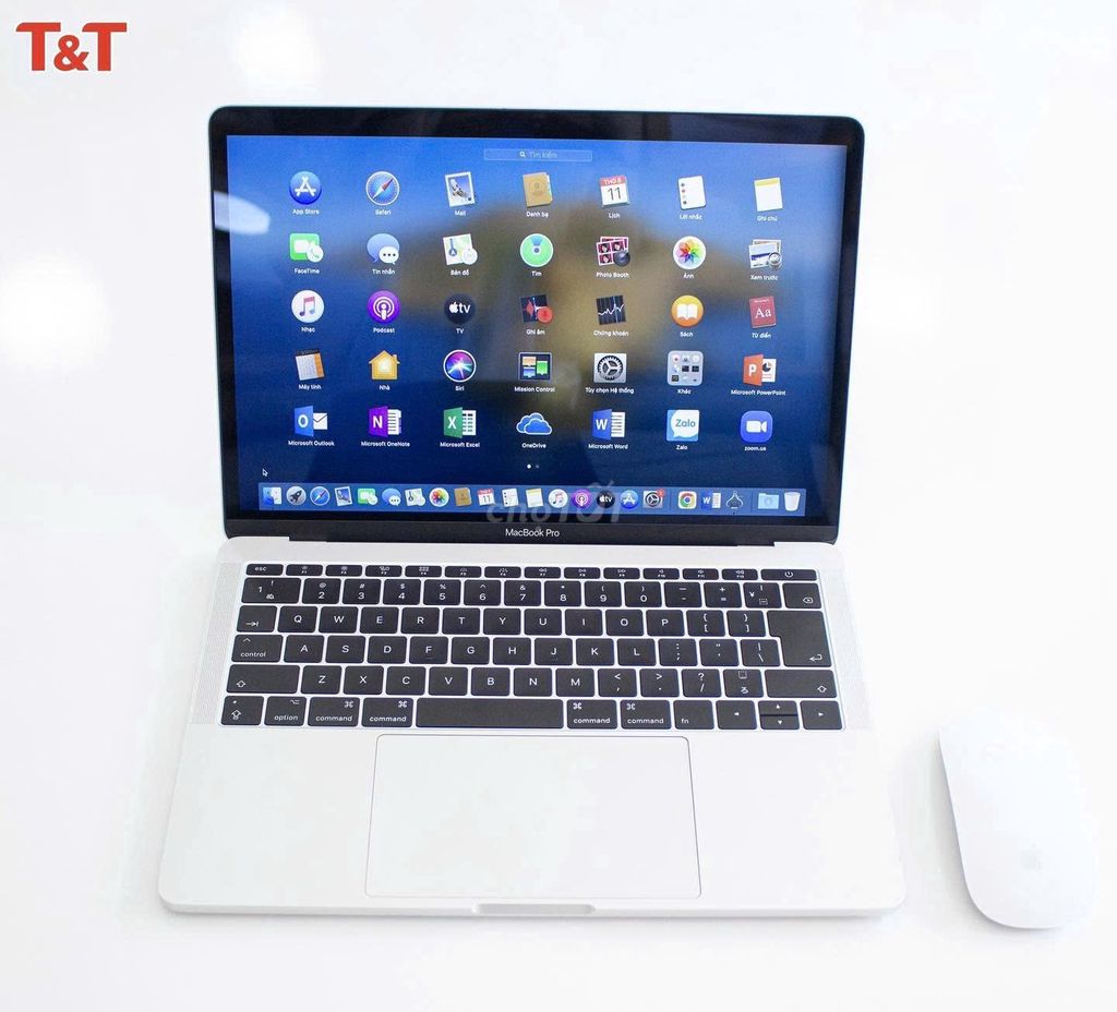 MacBook Pro 2017 i5/8GB/256GB/13 inch Silver. Mua bán Laptop tại Quận 10 Tp Hồ Chí Minh được đăng bởi TTCenter hình 1