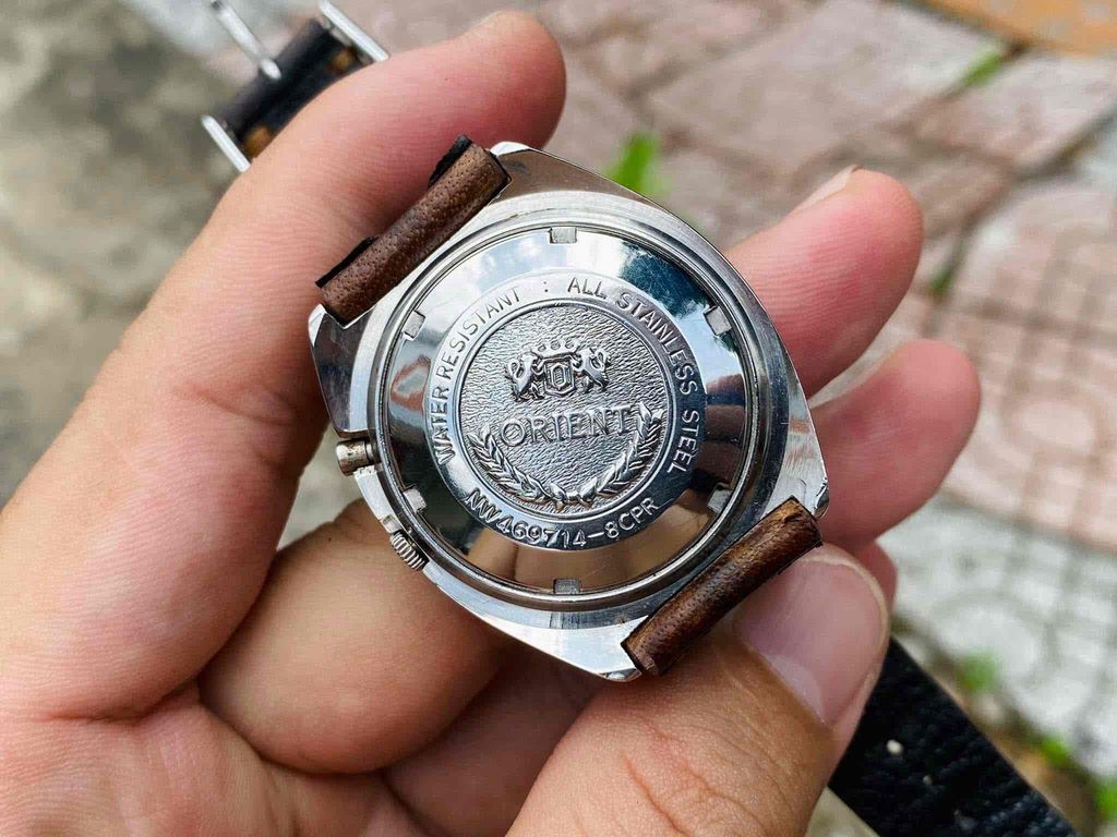 Orient Hiace Automatic Dial lên dầu chất Vintage