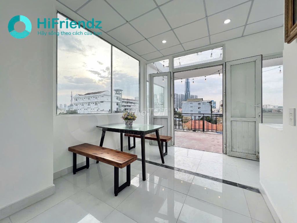 Penthouse 1PN lầu 5 view Landmark tại Trần Não, An Khánh, Quận 2