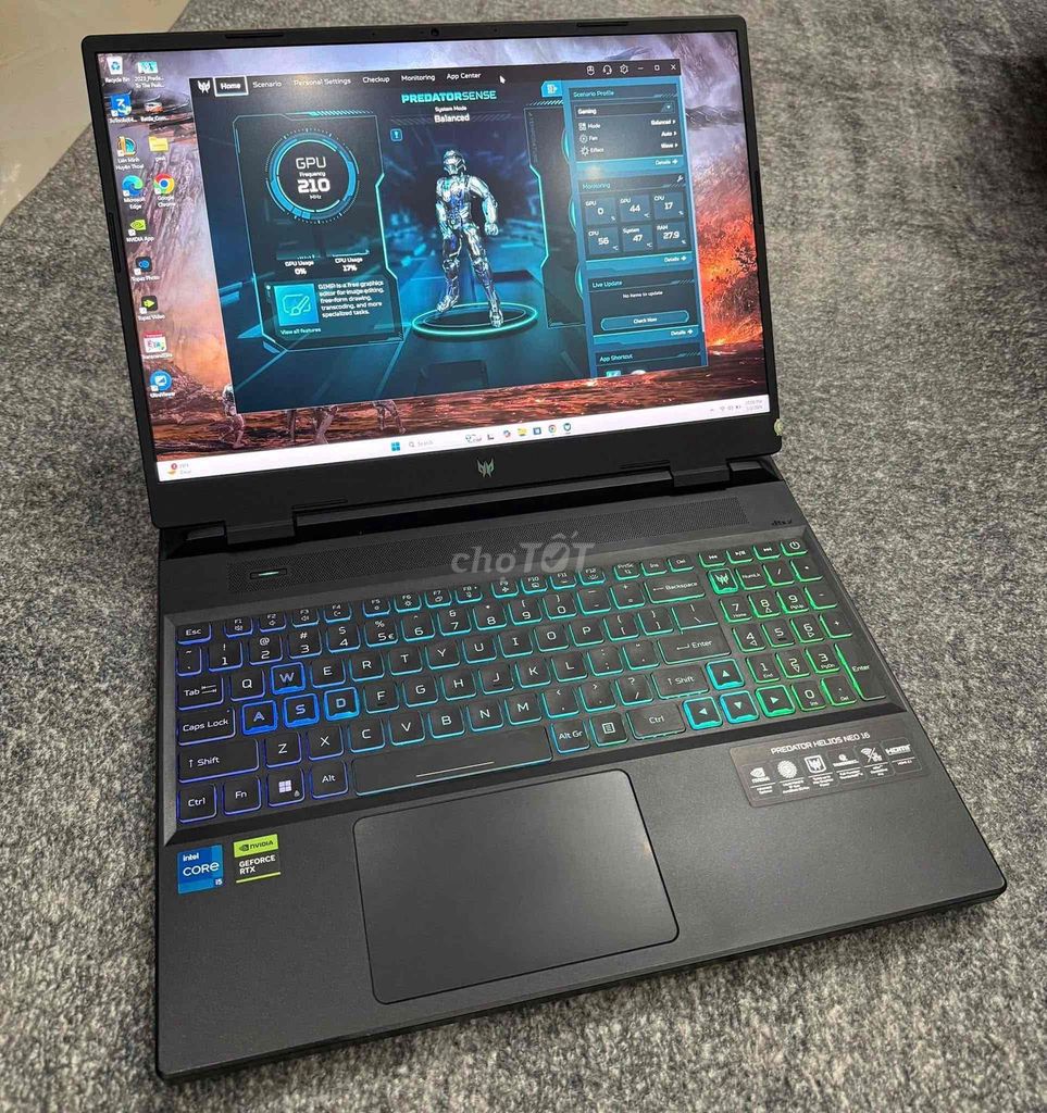 laptop gaming đồ hoạ Acer Predator Helios Neo 16. Mua bán Laptop tại Thành phố Buôn Ma Thuột Đắk Lắk được đăng bởi Hoàng hình 1