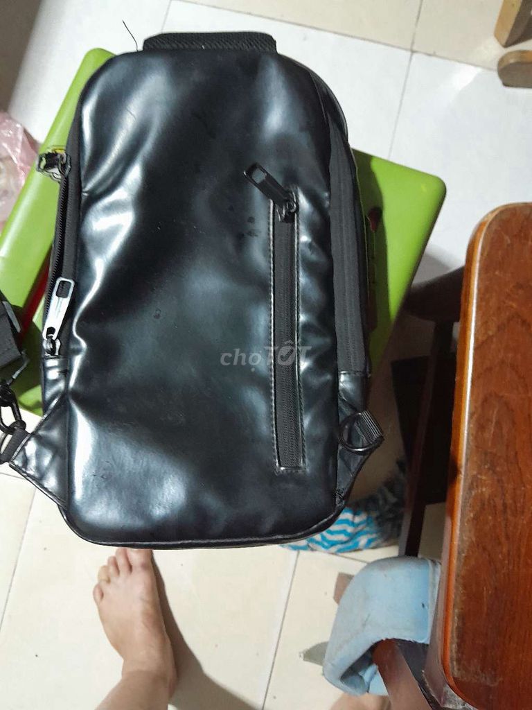 Túi đeo chéo Da Đen Trẻ trung. Mua bán Túi xách tại Quận Hoàng Mai Hà Nội được đăng bởi Hương Ly hình 1