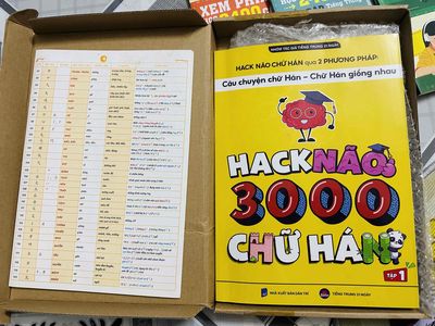 sách Hack não 3000 chữ Hán. Mua bán Sách tại Quận Bình Thuỷ Cần Thơ được đăng bởi Hồng Trang
