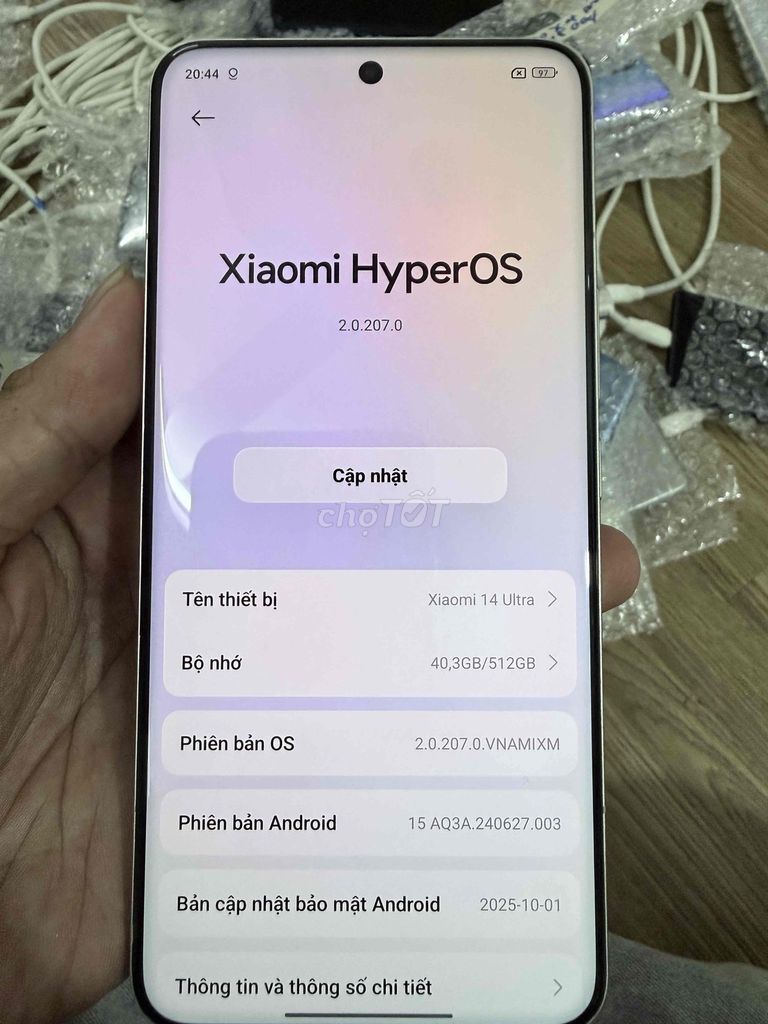 Xiaomi 14 Ultra 512GB Bạc Hàng nội địa máy đẹp. Mua bán Điện thoại tại Quận Phú Nhuận Tp Hồ Chí Minh được đăng bởi  Kim ngọc hình 1
