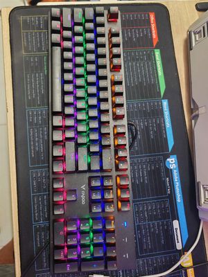 Bàn phím cơ Rapoo V500SE Rainbow Blue Switch. Mua bán Phụ kiện (Màn hình, Chuột...) tại Thành phố Thủ Đức Tp Hồ Chí Minh được đăng bởi Dương Minh Trung