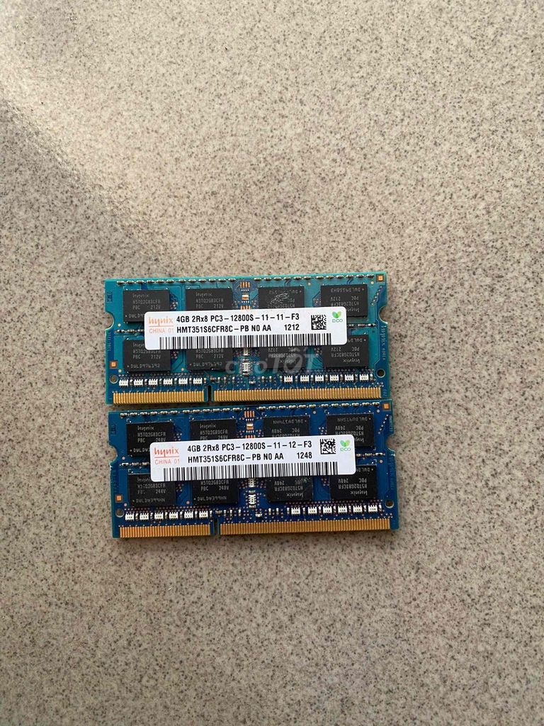 RAM Hynix PC3-12800S 4GB 1600MHz. Mua bán Linh kiện (RAM, Card...) tại Huyện Đất Đỏ Bà Rịa - Vũng Tàu được đăng bởi bách nghệ LT hình 1