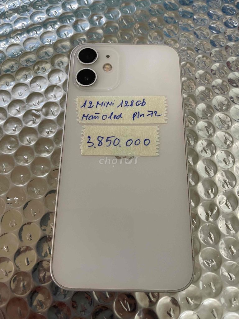 iPhone 12 mini 128GB QT màn oled. Mua bán Điện thoại tại Quận Ninh Kiều Cần Thơ được đăng bởi Cầm Đồ Anh Quý hình 1