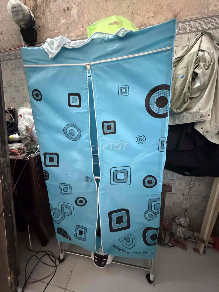 Tủ sấy quần áo Xanh dương. Mua bán Nội thất, đồ gia dụng khác tại Quận Thanh Khê Đà Nẵng được đăng bởi TRINH hình 1