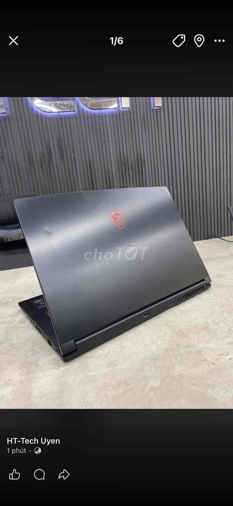 MSI GF63 Thin 9SC i7-8750H 15.6 inch. Mua bán Laptop tại Thành phố Biên Hòa Đồng Nai được đăng bởi Uyên Phạm hình 1