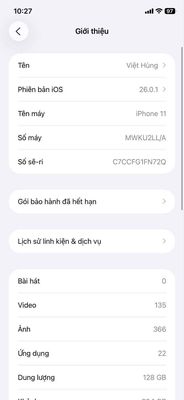Iphone 11 128gb đỏ quốc tế đã sử dụng 1 tháng. Mua bán Điện thoại tại Thành phố Huế Thừa Thiên Huế được đăng bởi Việt Hùng