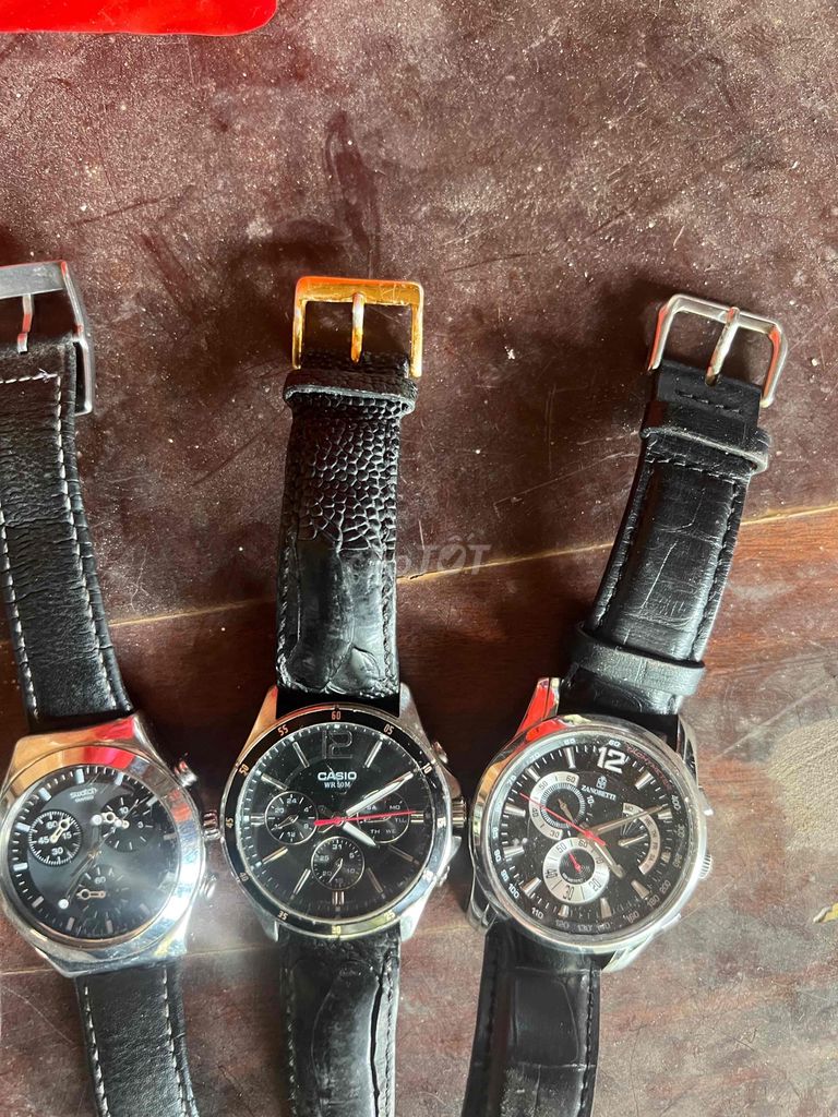 Đồng hồ Casio dây da Đen Nam. Mua bán Đồng hồ tại Thị xã Bến Cát Bình Dương được đăng bởi Bui Xuan Nghí hình 1