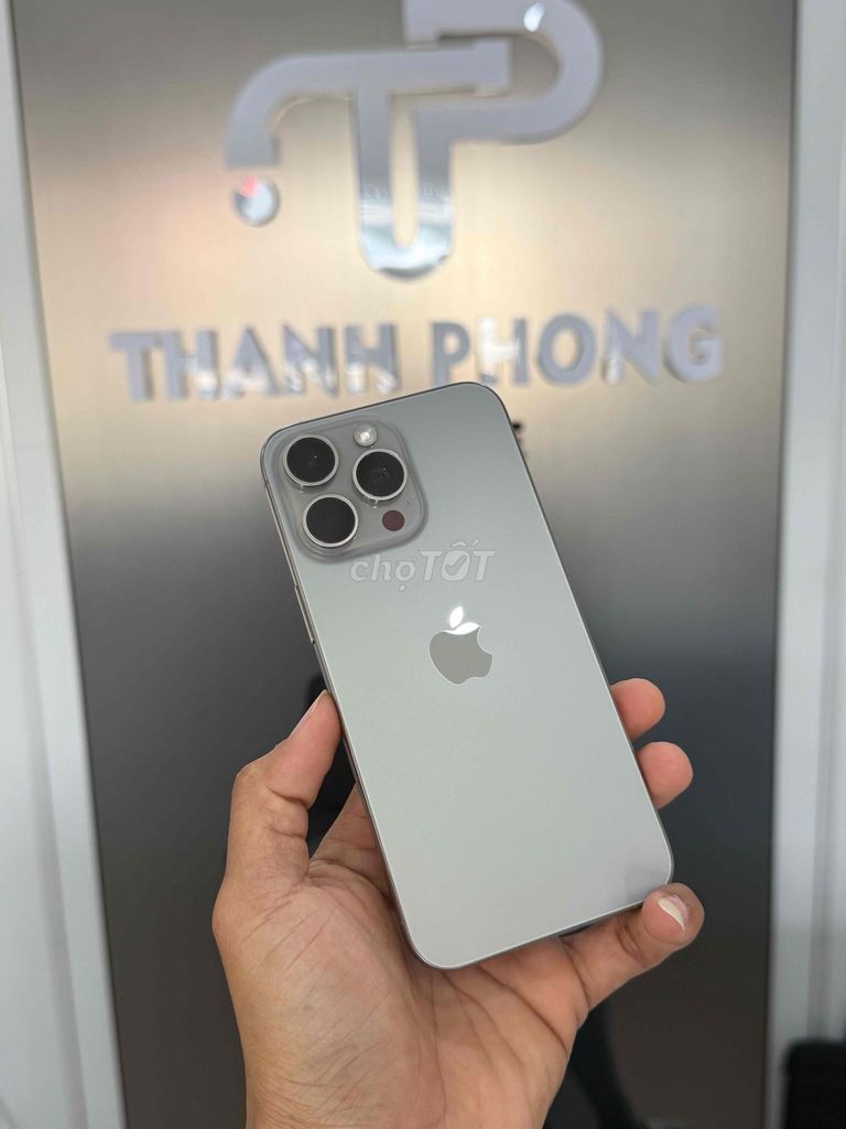 Apple iPhone 15 Pro Max 256GB Xám 99% mới. Mua bán Điện thoại tại Thành phố Cà Mau Cà Mau được đăng bởi Thanh phong  hình 1