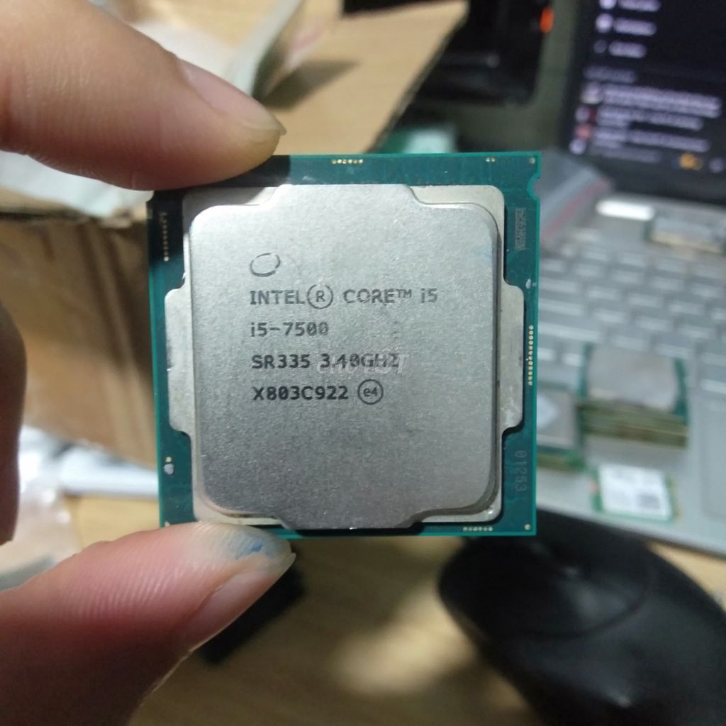 CPU Intel Core i5-7500 3.40GHz. Mua bán Linh kiện (RAM, Card...) tại Quận 8 Tp Hồ Chí Minh được đăng bởi Đồng LT hình 1
