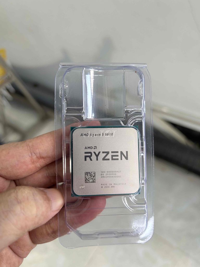 CPU AMD Ryzen 5 5600 AM4 new tray. Mua bán Linh kiện (RAM, Card...) tại Thành phố Thủ Đức Tp Hồ Chí Minh được đăng bởi Quanggg hình 1