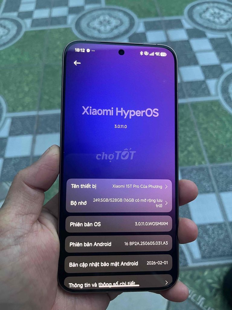 Xiaomi 15T Pro 512GB QT (99%) pin 100%. Mua bán Điện thoại tại Huyện Quảng Xương Thanh Hóa được đăng bởi HOÀNG VĂN PHƯƠNG  hình 1