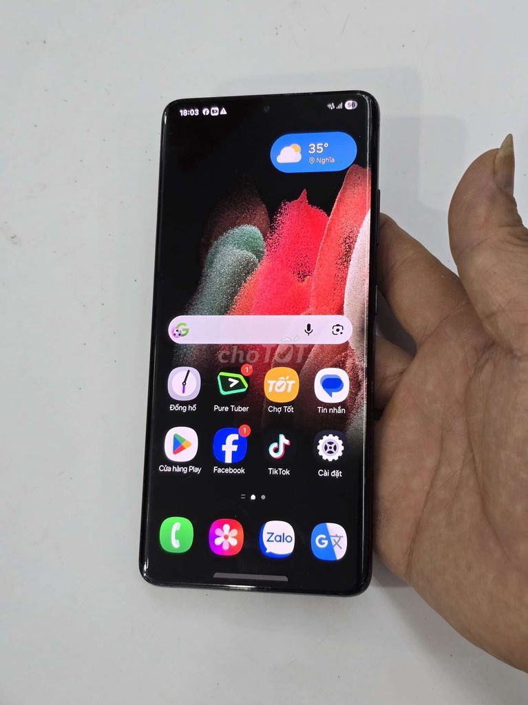 Samsung S21 Ultra 5G mỹ ram12/128GB Đen. Mua bán Điện thoại tại Quận Cầu Giấy Hà Nội được đăng bởi Hùng Phát hình 1