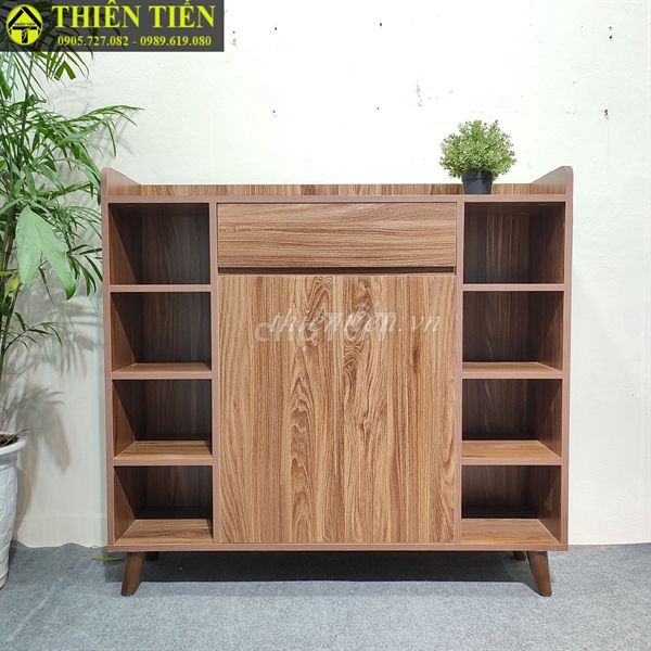 Tủ giày 1m2 óc chó (Hàng MỚI 100%)