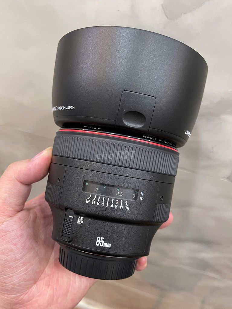 Ống kính Canon EF 85mm F1.2L II USM. Mua bán Máy ảnh, Máy quay tại Quận Đống Đa Hà Nội được đăng bởi Nhược Doanh hình 1