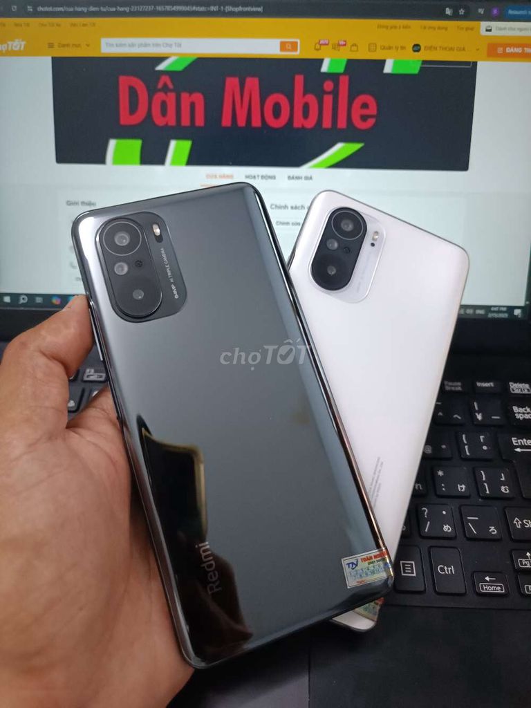 XIAOMI POCO F3 8GB.128GB PIN 4500 SNAP 870 ZIN ĐẸP