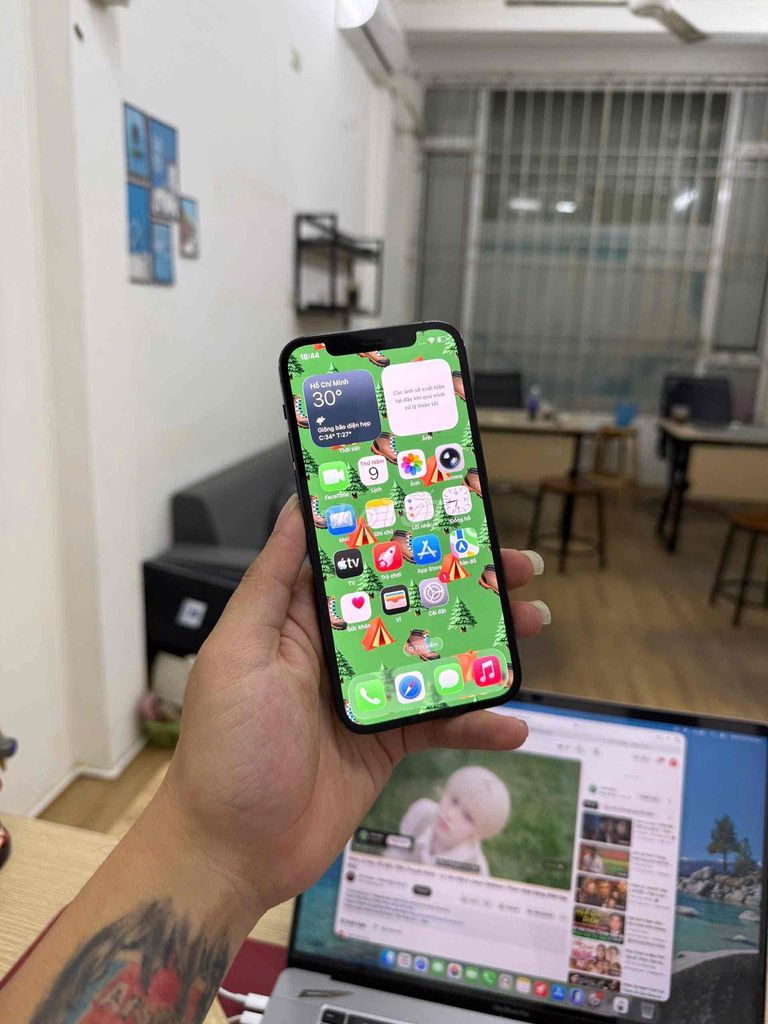 Apple iPhone 12 Pro 256GB Xanh. Mua bán Điện thoại tại Quận Đống Đa Hà Nội được đăng bởi TP Hanoi Mobile hình 1