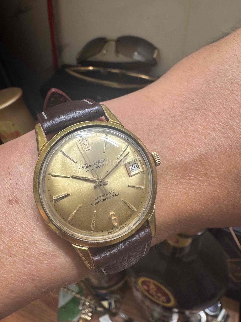 Đồng hồ Admiration automatic Thụy Sĩ. Mua bán Đồng hồ tại Quận Bình Tân Tp Hồ Chí Minh được đăng bởi Thỏa Chí Đam Mê hình 1