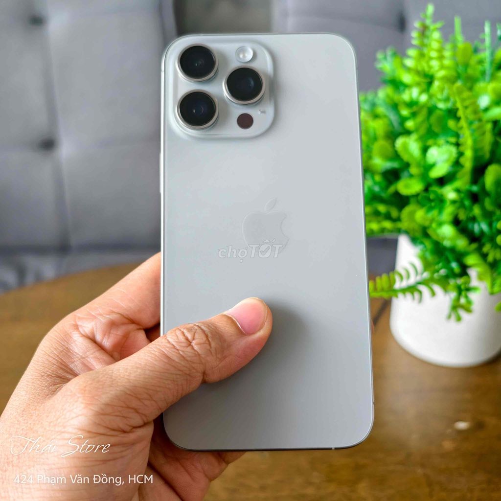 iPhone 15 Promax 512Gb Natural Quốc Tế Zin Ốc. Mua bán Điện thoại tại Quận Bình Thạnh Tp Hồ Chí Minh được đăng bởi Thái Store hình 1