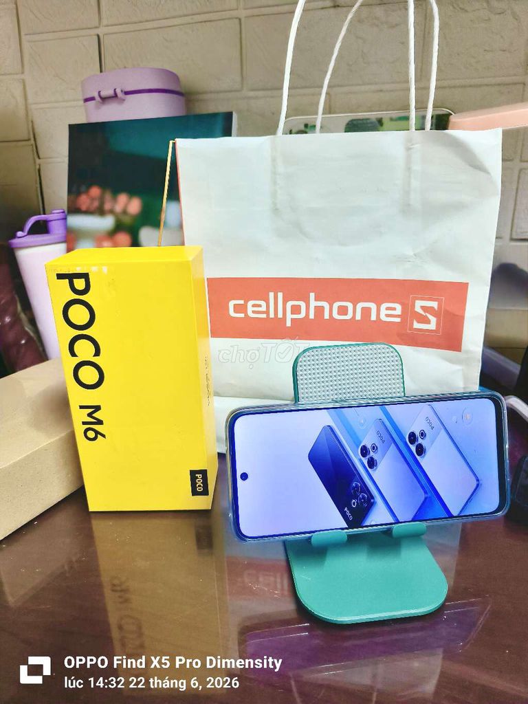 Poco M6 128GB Đen. Mua bán Điện thoại tại Quận Hai Bà Trưng Hà Nội được đăng bởi anh dũng hình 1