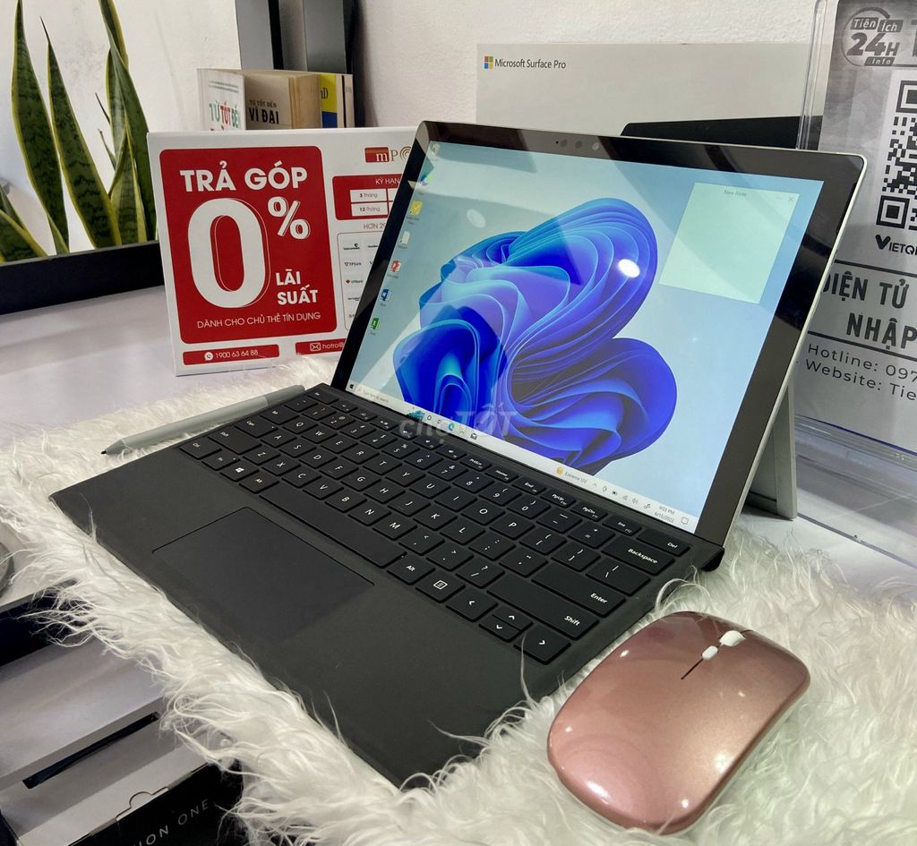Microsoft Surface Pro 6 i5-8U/8GB/128GB. Mua bán Laptop tại Quận Thanh Khê Đà Nẵng được đăng bởi Nguyễn Đình Bảo Trọng hình 1