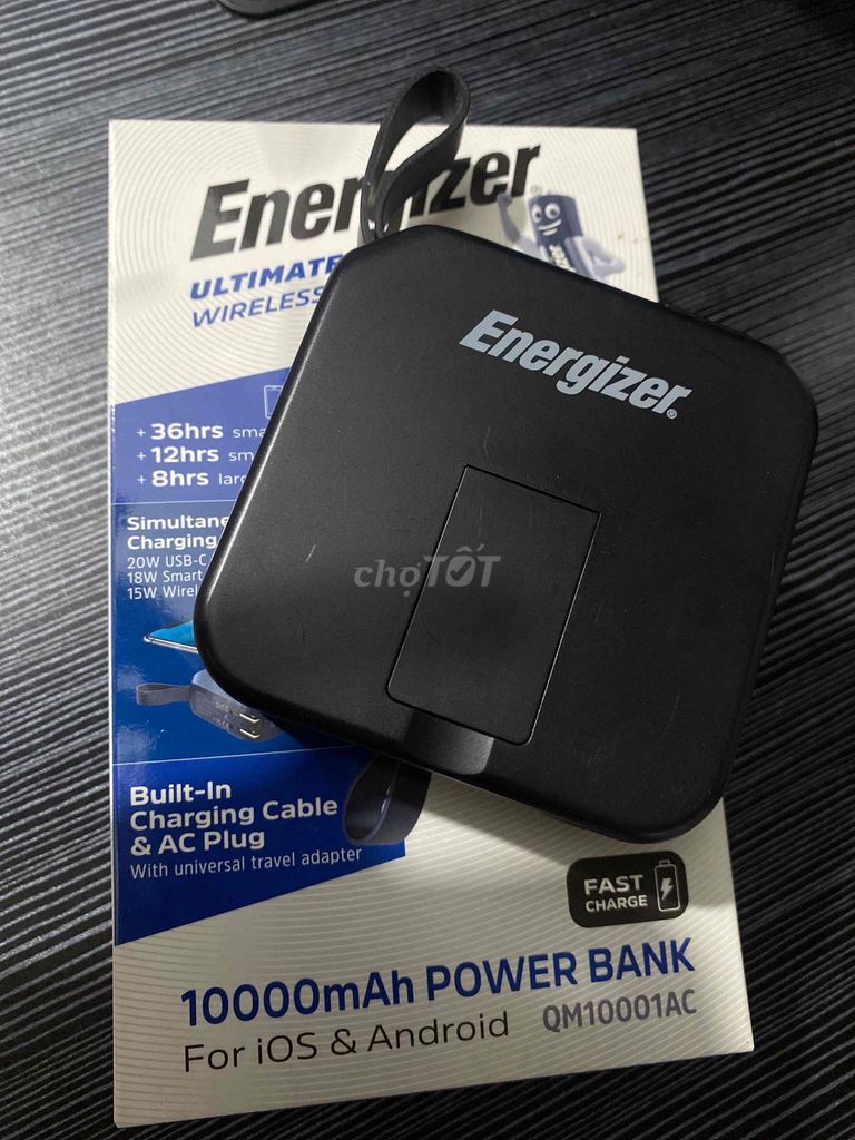 PIN ENERGIZER TÍCH HỢP CHÂN SẠC. Mua bán Phụ kiện (Màn hình, Chuột...) tại Quận Tân Bình Tp Hồ Chí Minh được đăng bởi Đỗ Thái Bảo hình 1