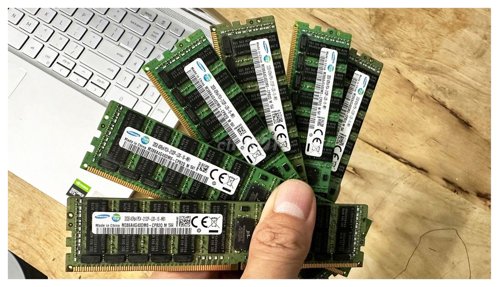 Ram ECC 32gb hàng like new hãng samsung