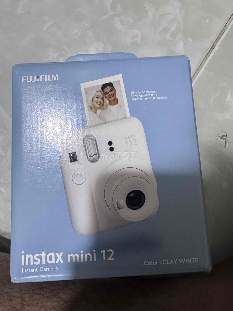 Máy ảnh Fujifilm Instax Mini 12 Trắng. Mua bán Máy ảnh, Máy quay tại Quận Tân Phú Tp Hồ Chí Minh được đăng bởi Đường hình 1
