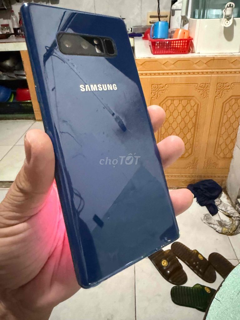Samsung Note 8 Xanh. Mua bán Điện thoại tại Quận Cẩm Lệ Đà Nẵng được đăng bởi Mylinh hình 1