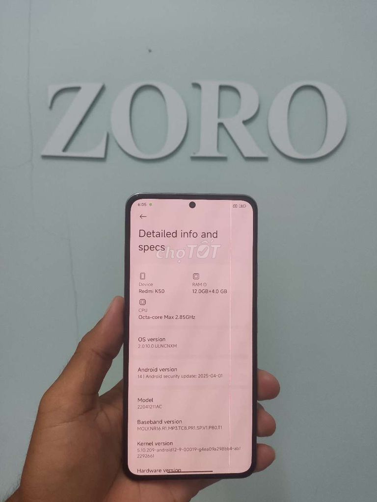 Xiaomi Redmi K50 Đen. Mua bán Điện thoại tại Thành phố Sóc Trăng Sóc Trăng được đăng bởi ZORO CHUYÊN SỌC hình 1