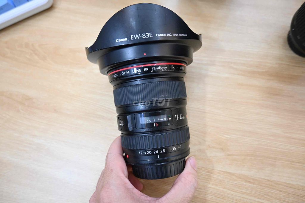 Ống kính Canon 17 40mm f/4L USM đẹp. Mua bán Máy ảnh, Máy quay tại Quận Tân Bình Tp Hồ Chí Minh được đăng bởi Lê Thị Phương Thảo hình 1