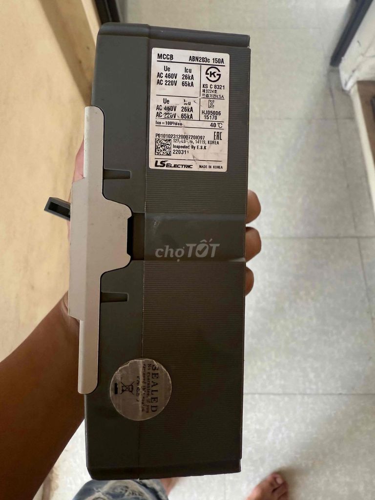 Aptomat LS Electric ABN203c 150A Hàn Quốc. Mua bán Nội thất, đồ gia dụng khác tại Huyện Mê Linh Hà Nội được đăng bởi Nguyễn thắng hình 1