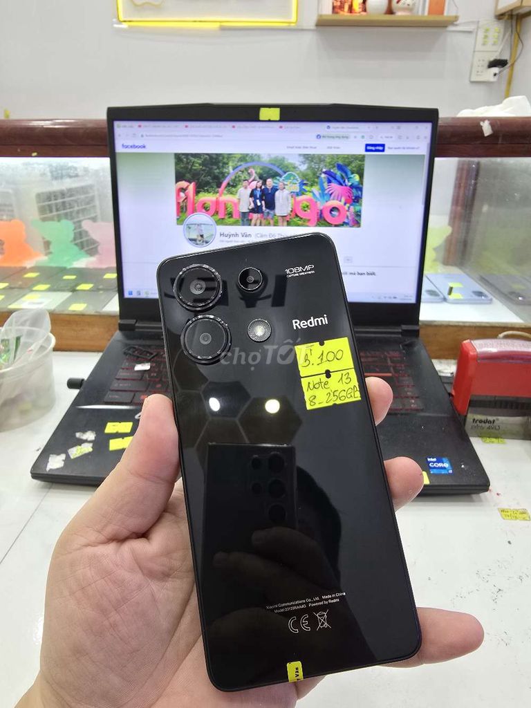 Xiaomi Note 13 256GB . Mua bán Điện thoại tại Thành phố Long Xuyên An Giang được đăng bởi Facebook Cầm Đồ Thúy Vân hình 1