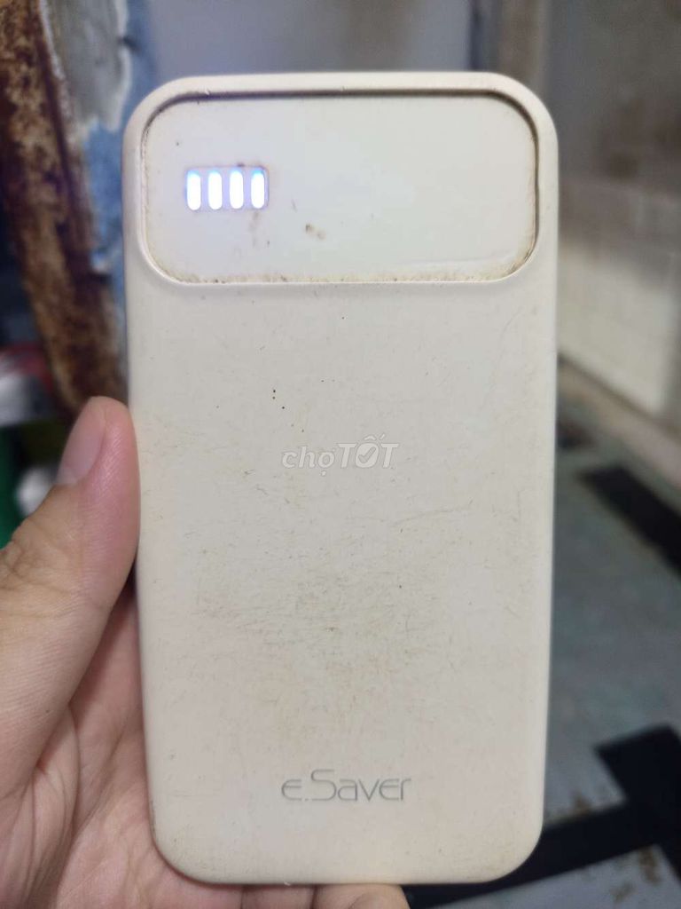 Sạc dự phòng e.Saver Trắng. Mua bán Phụ kiện (Màn hình, Chuột...) tại Thành phố Bà Rịa Bà Rịa - Vũng Tàu được đăng bởi Quân hình 1